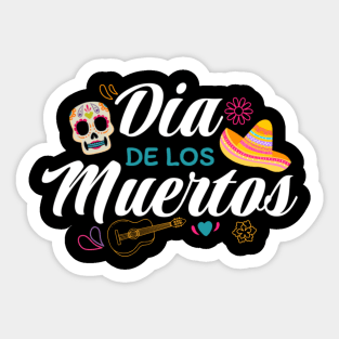 Dia De Los Muertos Sticker